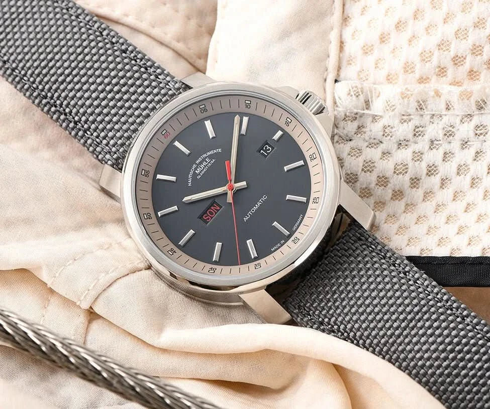 Mühle Glashütte 29er Tag - Datum M1 - 25 - 34 - CB - II - Juwelier Steiner