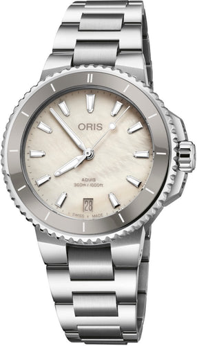 Oris Aquis Date 36,5 01 733 7792 4151-07 8 19 05P - Juwelier Steiner