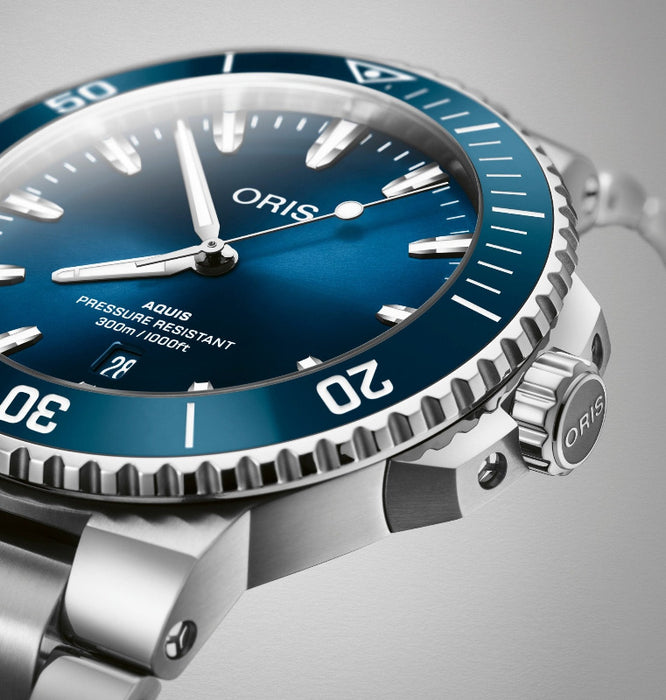 Oris Aquis Date 43,5 01 733 7789 4135-07 8 23 04PEB - Juwelier Steiner