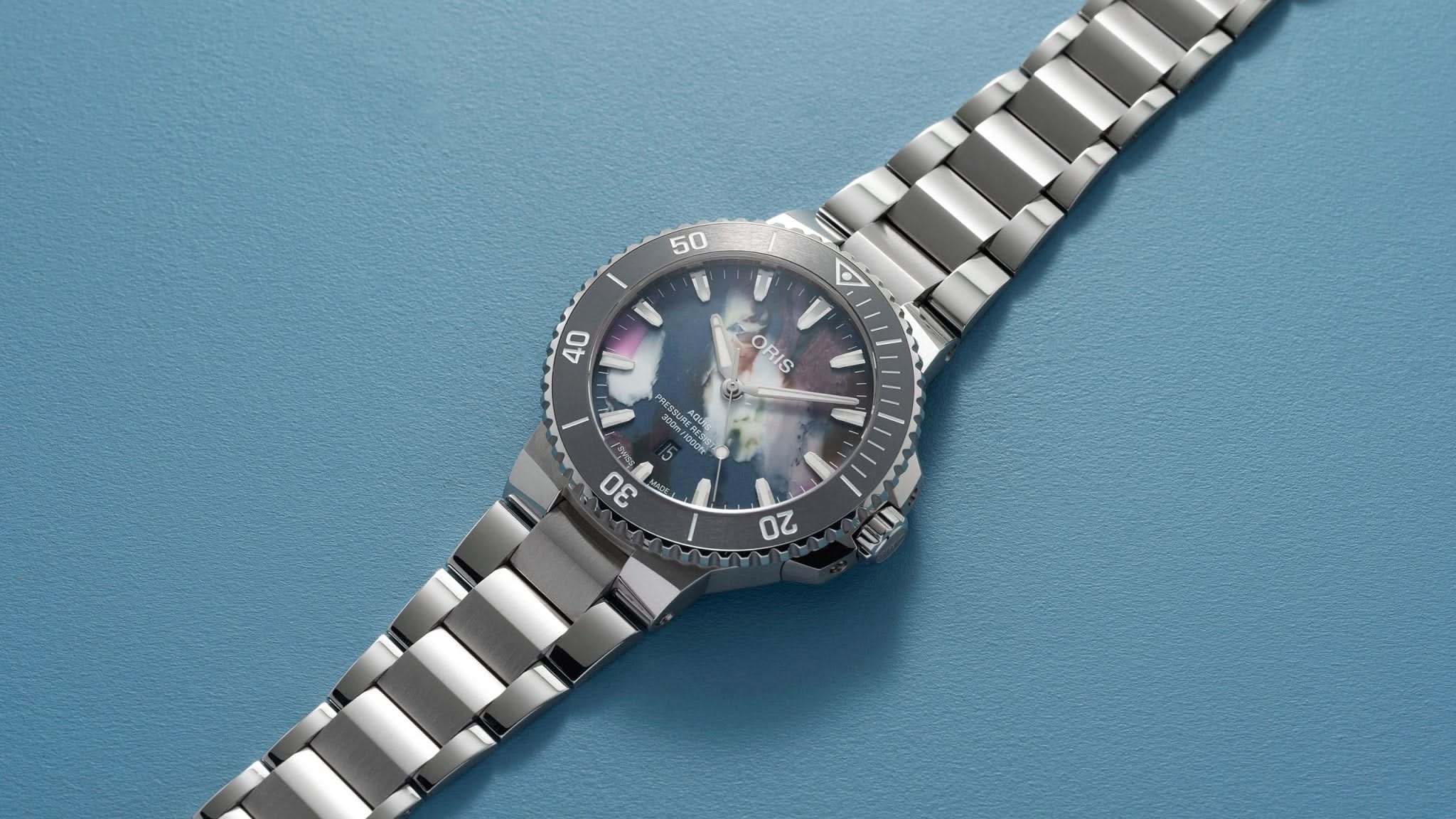 Oris Aquis Date Date Upcycle 01 733 7789 4150-07 8 23 04PEB - Juwelier Steiner