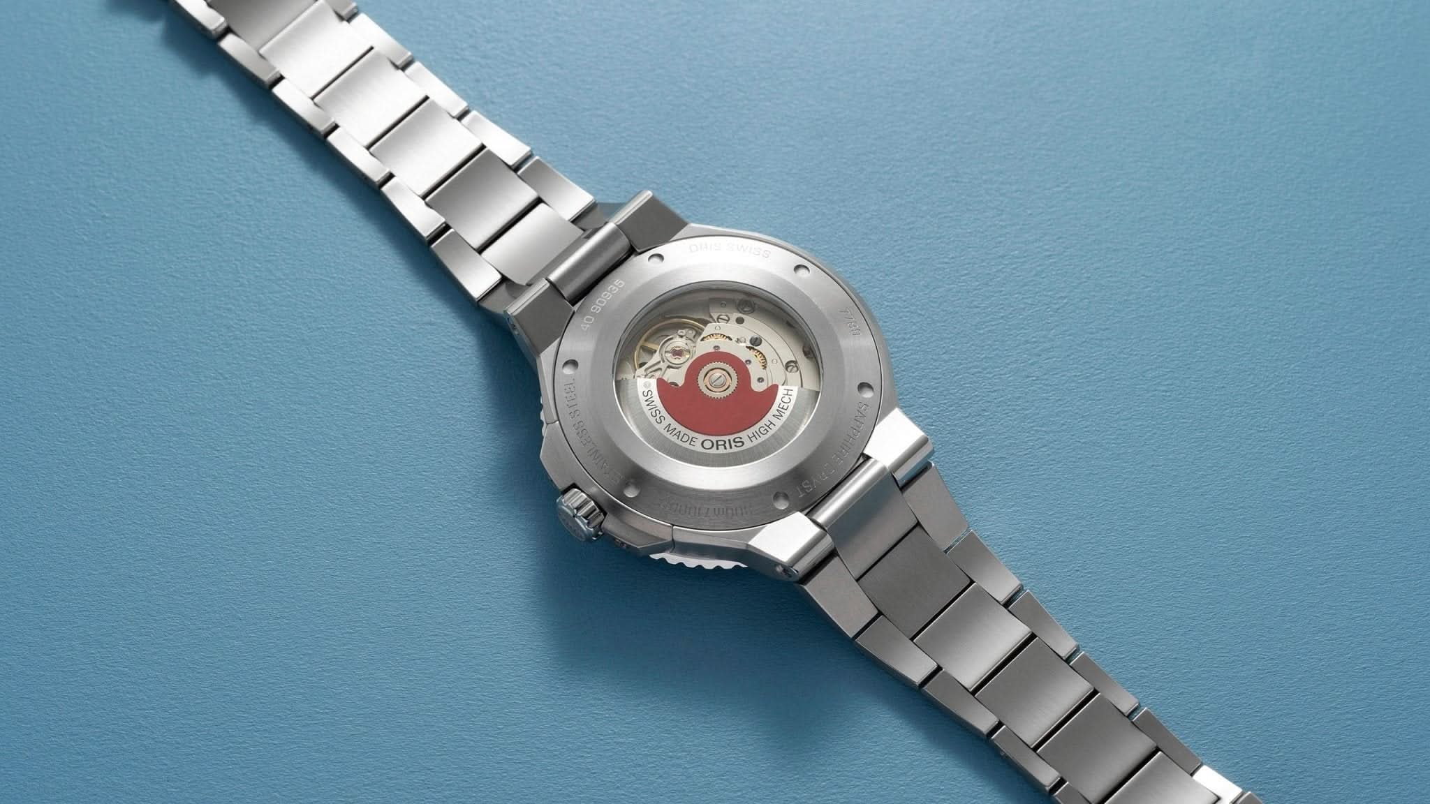 Buy the Oris Aquis Date Date Upcycle 01 733 7789 4150-07 8 23