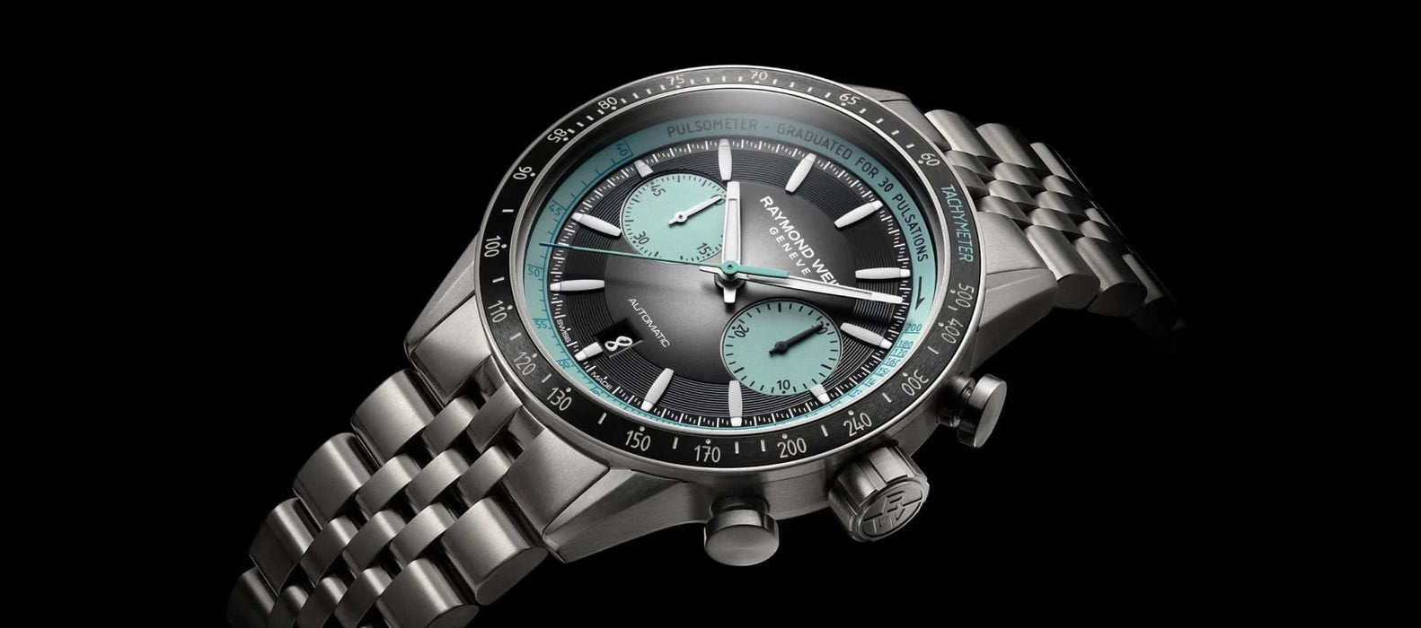 Raymond Weil Freelancer Pop Bi-Compax Chronograph Limited Edition 7780-TI-20425 - Juwelier Steiner