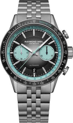 Raymond Weil Freelancer Pop Bi-Compax Chronograph Limited Edition 7780-TI-20425 - Juwelier Steiner