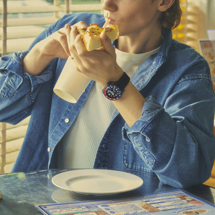 Seiko 5 Sports SKX Series GMT PEPSI® Limited Edition SSK047K1