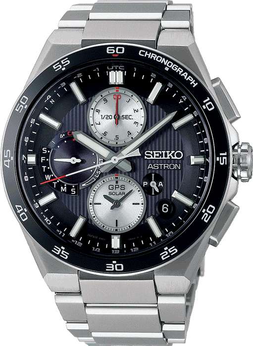 Seiko Astron GPS Solar Dual Time SSH151J1 - Juwelier Steiner