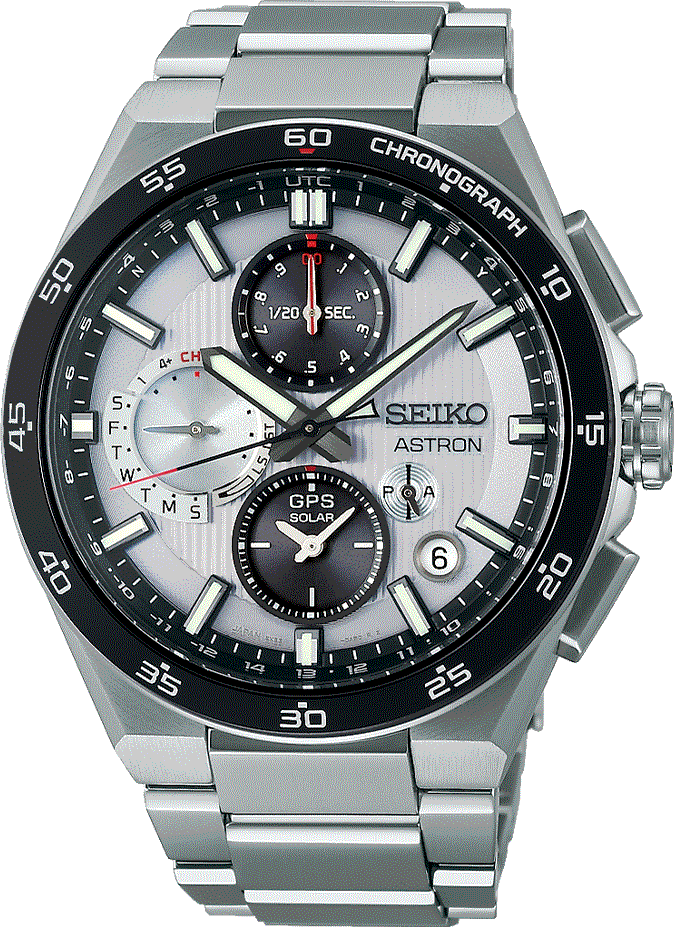 Buy Seiko Astron GPS Solar Dual Time SSH153J1 now in the Juwelier Steiner Shop