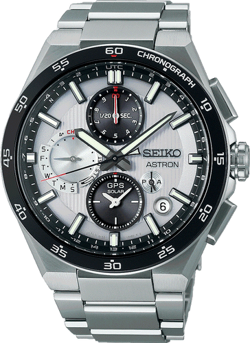 Buy Seiko Astron GPS Solar Dual Time SSH153J1 now in the Juwelier Steiner Shop