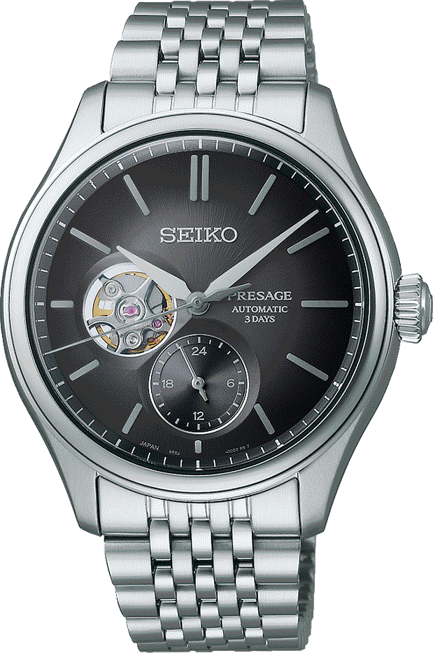 Buy Seiko Presage Classics Open Heart SPB471J1 now in the Juwelier 