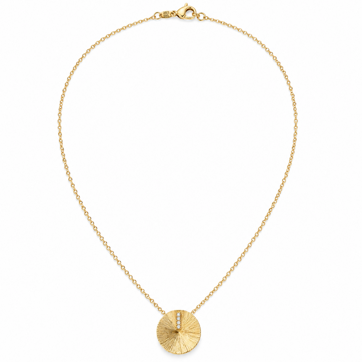 Steiner Exklusiv Brillantcollier in 585 Gelbgold – Produktbild