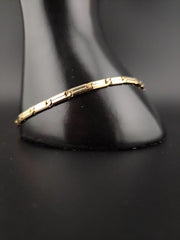 STEINER EXCLUSIVE - Steiner Fine Jewelry Men's Bracelet Flat Gold