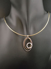 STEINER EXCLUSIVE - Steiner Fine Jewelry Omega Necklace Gold