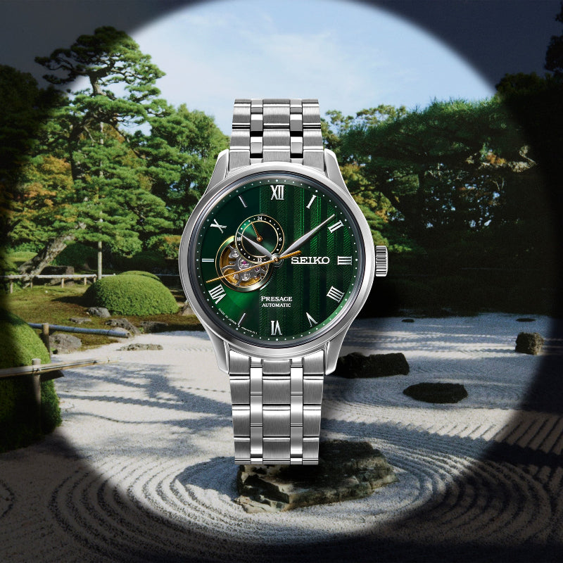 BB_collection3点セット【新品未使用！】 PRESAGE Seiko Presage Japanese Garden SSA465J1 buy now in the Juwelier