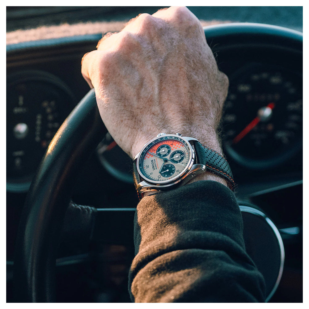 Union Glashütte Belisar Speedster 2026 – Tragebild