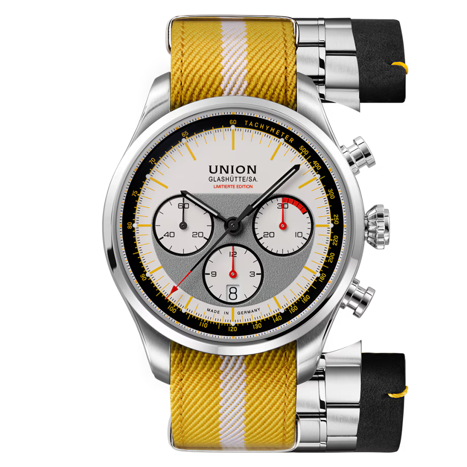 Union Glashütte Belisar Chronograph Limitierte Edition Silvretta Classic D009.427.18.011.09