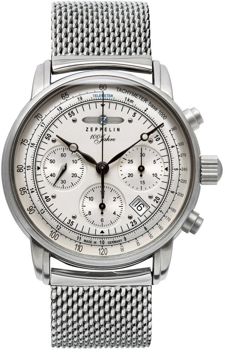 Zeppelin 100 Jahre Automatik Chrongraph 8618 - 1M - Juwelier Steiner