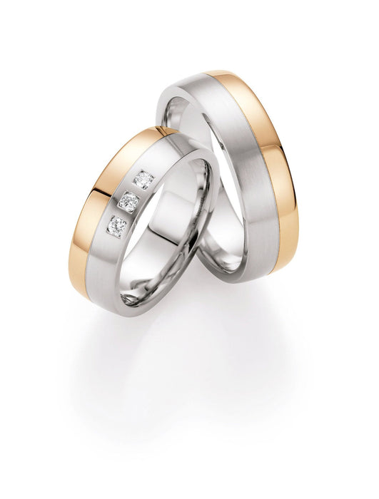 1 Paar Collection Ruesch Gold & Steel Selection 585 - Juwelier Steiner