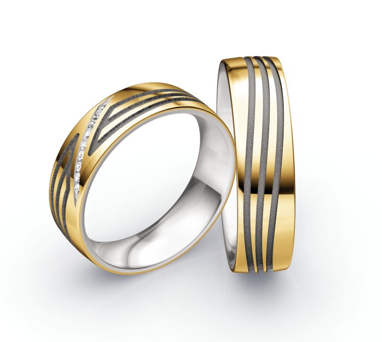 1 Paar Collection Ruesch Honeymoon Solid XII - Juwelier Steiner