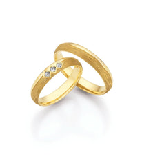 1 Paar Eheringe/Trauringe Collection Ruesch Honeymoon Solid XX