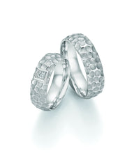 1 Paar Eheringe/TrauringeCollection Ruesch Honeymoon Solid X