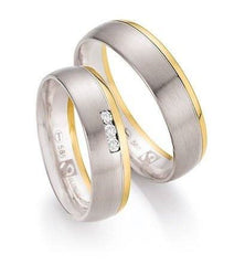 1 Paar Eheringe/Trauringe Collection Ruesch Fairtrade