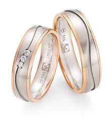 1 Pair of Wedding Rings/Marriage Rings Collection Ruesch Fairtrade