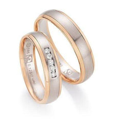 1 coppia di fedi nuziali Collection Ruesch Fairtrade