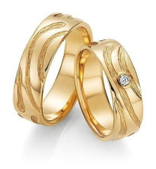 1 Pair of Wedding Rings/Marriage Rings Collection Ruesch Fascination of Art