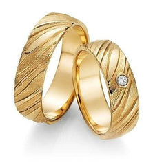 1 Pair of Wedding Rings/Marriage Rings Collection Ruesch Fascination of Art