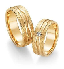 1 Pair of Wedding Rings/Marriage Rings Collection Ruesch Fascination of Art