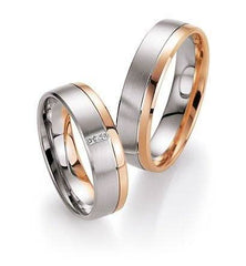 1 Pair of Wedding Rings/Engagement Rings Collection Ruesch Heaven Number Seven