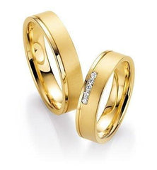 1 Pair of Wedding Rings/Engagement Rings Collection Ruesch Heaven Number Seven