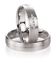 1 Pair of Wedding Rings/Engagement Rings Collection Ruesch Heaven Number Seven