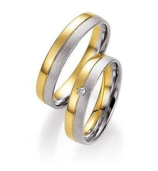 1 Pair of Wedding Rings/Engagement Rings Collection Ruesch Heaven Number Seven