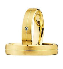 1 Pair of Wedding Rings/Marriage Rings Collection Ruesch Honeymoon