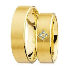 1 Paar Eheringe/Trauringe Collection Ruesch Honeymoon