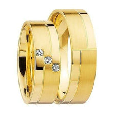 1 Pair of Wedding Rings/Marriage Rings Collection Ruesch Honeymoon