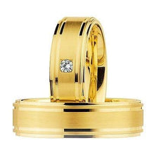 1 Pair of Wedding Rings/Marriage Rings Collection Ruesch Honeymoon