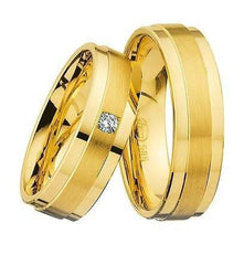 1 Pair of Wedding Rings/Marriage Rings Collection Ruesch Honeymoon