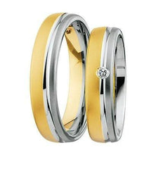 1 Pair of Wedding Rings/Marriage Rings Collection Ruesch Honeymoon