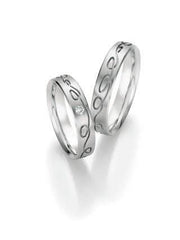 1 paio di fedi nuziali Collection Ruesch Honeymoon Infinity