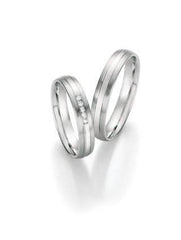 1 Pair of Wedding Rings/Marriage Rings Collection Ruesch Honeymoon Infinity