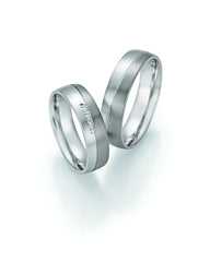 1 Pair of Wedding Rings/Marriage Rings Collection Ruesch Honeymoon ORO Palladium II