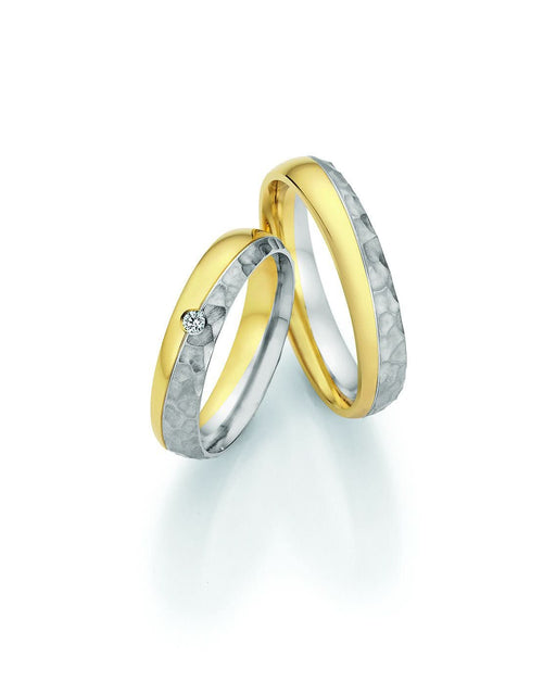 1 Paar Eheringe/Trauringe Collection Ruesch Honeymoon Platin III - Juwelier Steiner