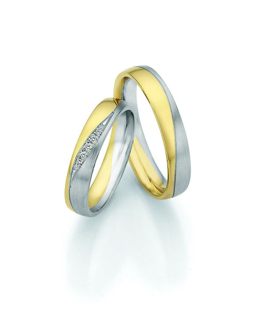 1 Paar Eheringe/Trauringe Collection Ruesch Honeymoon Platin III - Juwelier Steiner