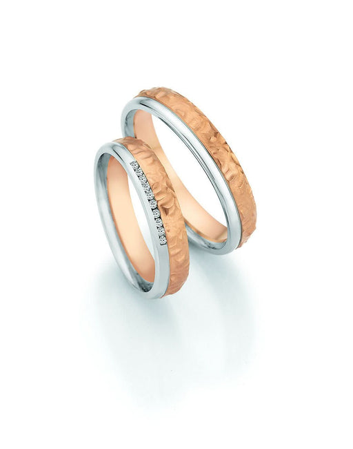 1 Paar Eheringe/Trauringe Collection Ruesch Honeymoon Platin III - Juwelier Steiner