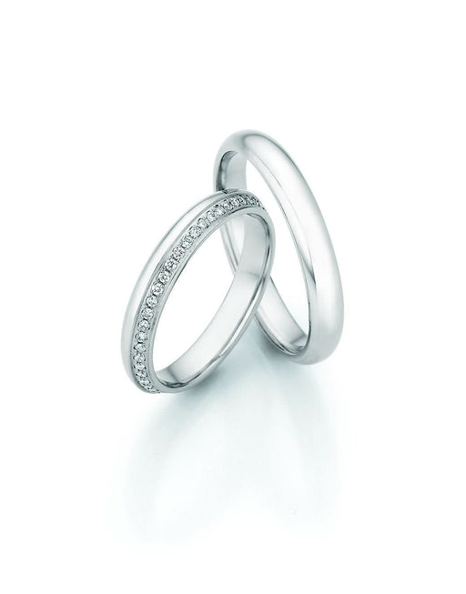 1 Paar Eheringe/Trauringe Collection Ruesch Honeymoon Platin II - Juwelier Steiner