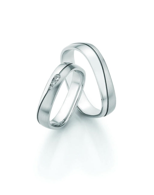 1 Paar Eheringe/Trauringe Collection Ruesch Honeymoon Platin II - Juwelier Steiner