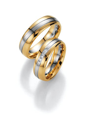 1 Pair of Wedding Rings/Marriage Rings Collection Ruesch Honeymoon Premium