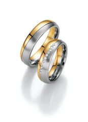 1 Pair of Wedding Rings/Marriage Rings Collection Ruesch Honeymoon Premium