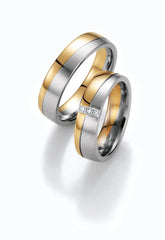 1 Pair of Wedding Rings/Marriage Rings Collection Ruesch Honeymoon Premium